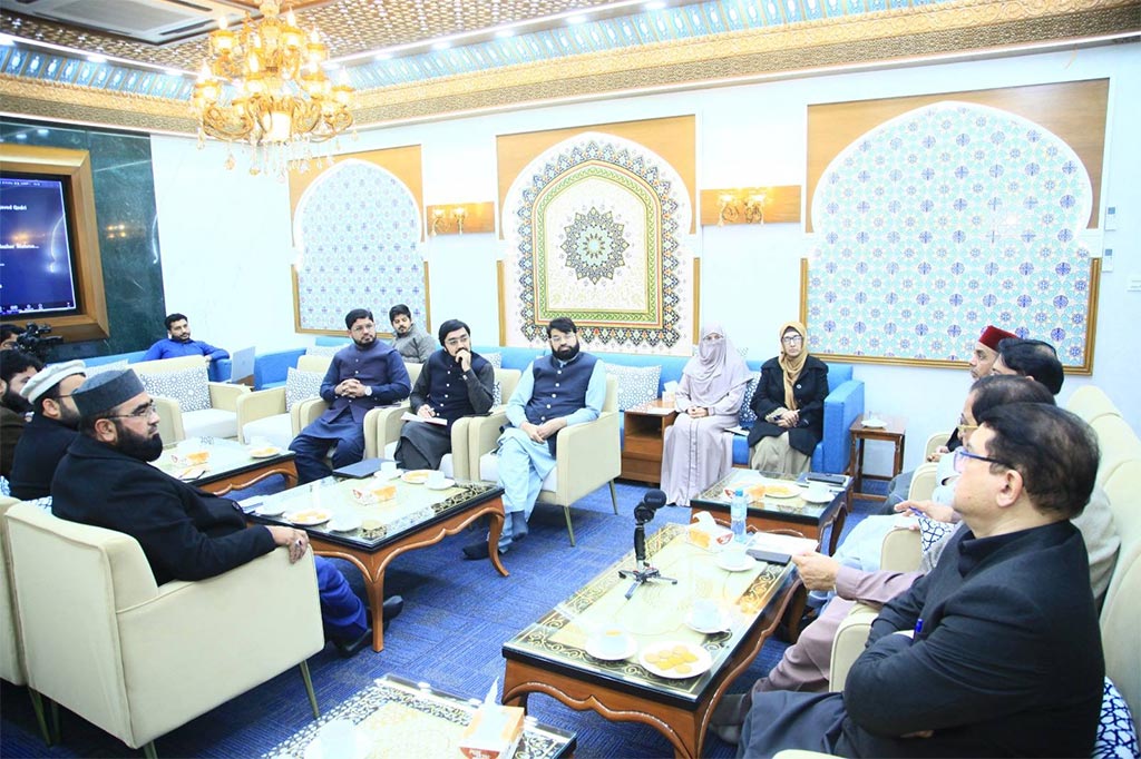 khurram nawaz gandapur markaz-e-ilm project meeting