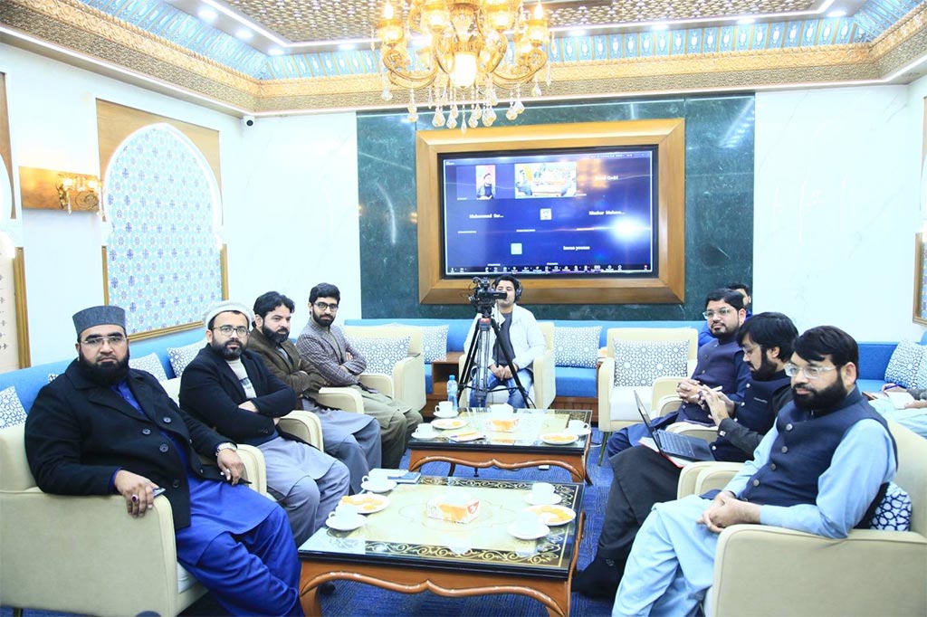 khurram nawaz gandapur markaz-e-ilm project meeting