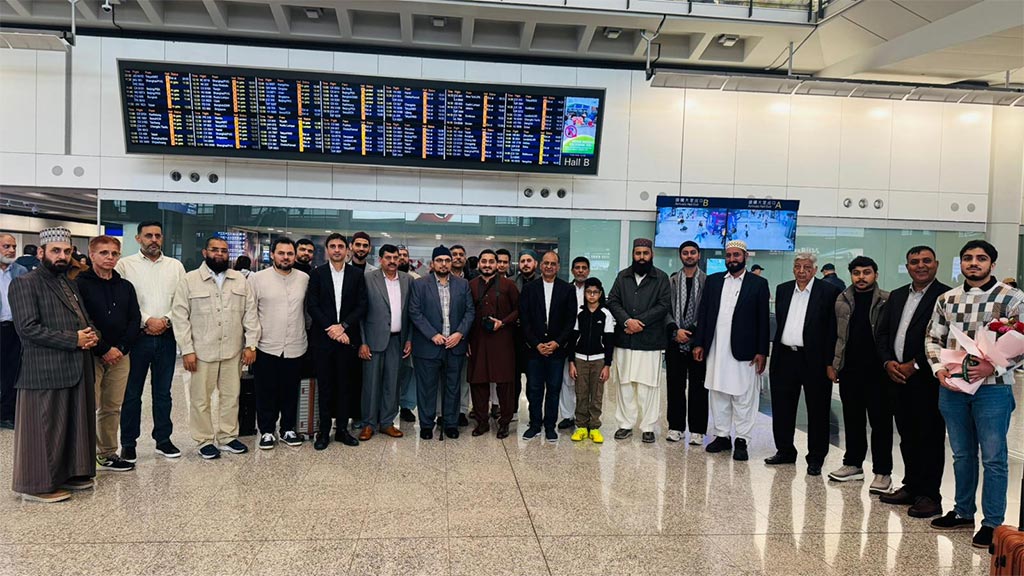 Prof. Dr. Hussain Mohi-ud-Din Qadri arrives in Hong Kong for educational and organisational visit
