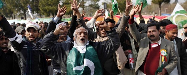 Dr Tahir-ul-Qadri Democracy Long March Pakistan