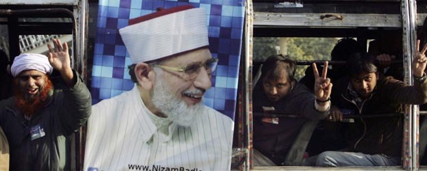 Dr Tahir-ul-Qadri Democracy Long March Pakistan