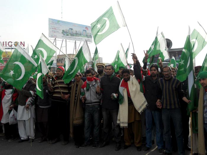 Dr Tahir-ul-Qadri Democracy Long March Pakistan