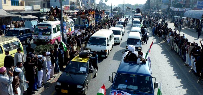 Dr Tahir-ul-Qadri Democracy Long March Pakistan