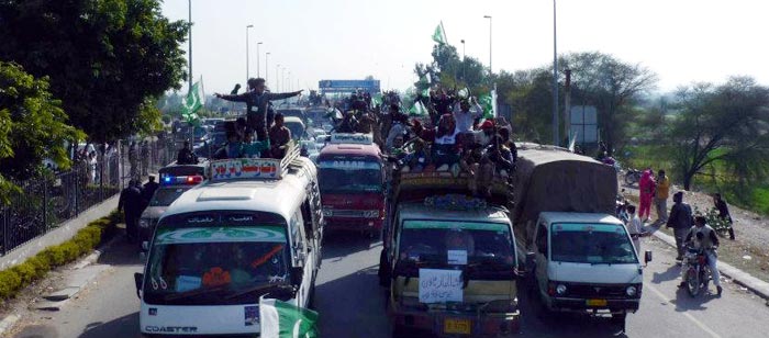 Dr Tahir-ul-Qadri Democracy Long March Pakistan