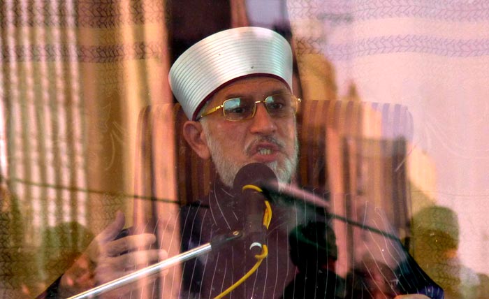 Dr Tahir-ul-Qadri Democracy Long March Pakistan Green Revolution