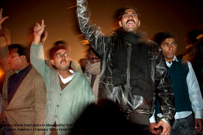 Dr Tahir-ul-Qadri Democracy Long March Pakistan