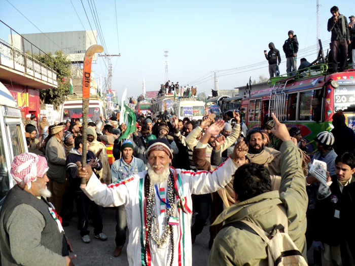 Dr Tahir-ul-Qadri Democracy Long March Pakistan