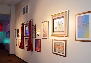MQI Dallas organizes Calligraphy Exhibition & workshop