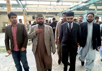 Dr Hassan Mohi-ud-Din Qadri visits mega project site in Bradford