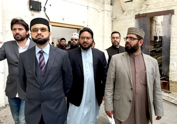 Dr Hassan Mohi-ud-Din Qadri visits mega project site in Bradford