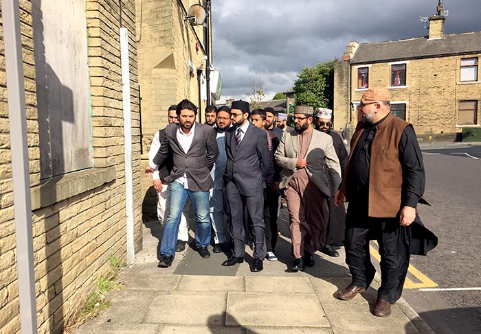 Dr Hassan Mohi-ud-Din Qadri visits mega project site in Bradford