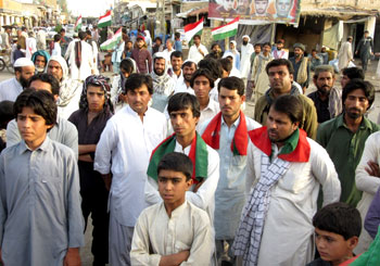 protest against JIT model town massacre by PAT Chagai Balochistan