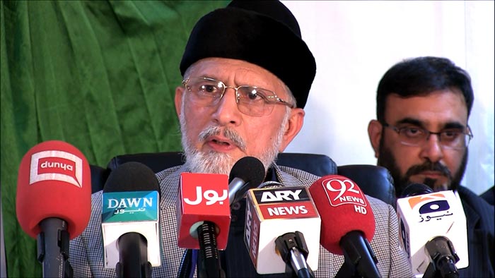 None can dare talk to me about a deal: Dr Tahir-ul-Qadri
