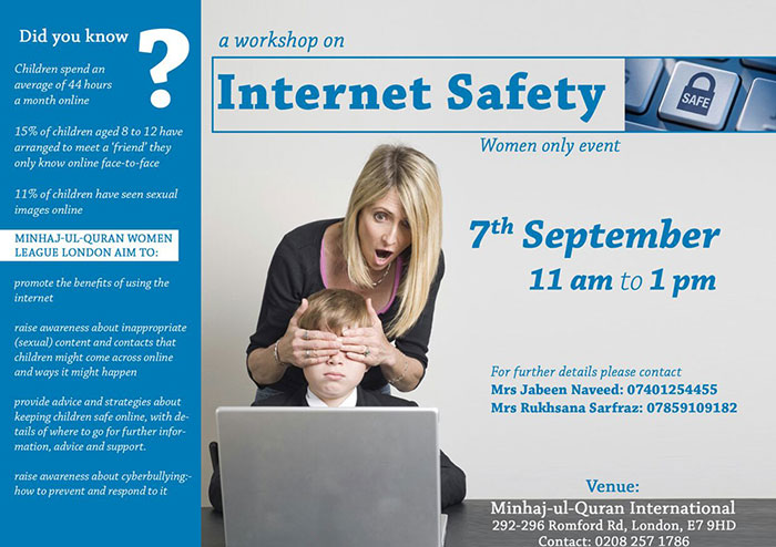London A workshop on Internet Safety for Women