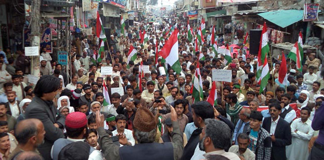 PAT rally seeks strongly military action against terrorists