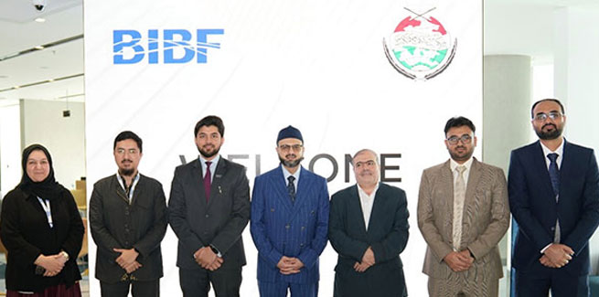 Dr Hassan Qadri visits BIBF University Bahrain