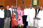 A 5-member US delegation visits Minhaj-ul-Quran International