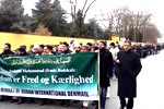 MQI Denmark holds grand Mawild-un-Nabi Peace March (SAW)