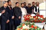 The MQI leaders pay tributes to Allama Dr Muhammad Iqbal