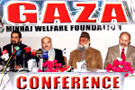 منظمة منهاج القرآن العالمية تعقد مؤتمر غزة