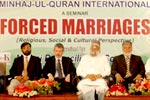 منہاج مصالحتی کونسل اور منہاج القرآن ویمن لیگ کے زیراہتمام جبری شادیوں کے خلاف سیمینار
