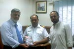 منہاج القرآن انٹرنیشنل کے وفد کی ڈپٹی ڈائریکٹر کسٹم واہگہ بارڈر محمد صفدر باجوہ  سے ملاقات