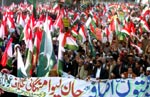 Video Report - Thousands attend protest demonstration against price hike under PAT
