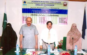 Minhaj Education Society & University of Agriculture Faisalabad jointly hold workshop on Phonetics & Pronunciation