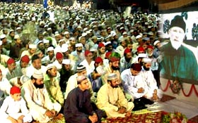 تحریک منہاج القرآن کے شہر اعتکاف 2011ء کا نواں دن