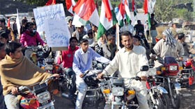 کھوئیرٹہ آزاد کشمیر میں مصطفوی سٹوڈنٹس موومنٹ کے زیراہتمام بیداری شعور ریلی کا انعقاد