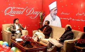 Minhaj TV starts live transmission on birthday of Shaykh-ul-Islam