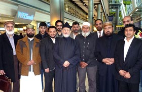 Shaykh-ul-Islam reaches UK after his visit to India