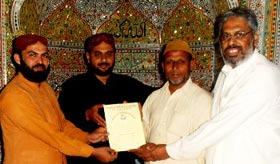 فیصل آباد میں تقریب تقسیم اسناد عرفان القرآن کورس