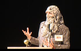 Sister Ghazala speaks at Texas Mawlid Celebration-2012