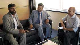 کمیونٹی کے مسائل کے حل کے لئے محمد اقبال چودھری کی پاکستانی قونصل جنرل سے ملاقات