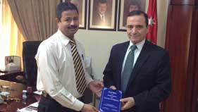 MPIC کویت کے وفد کی اردن کے سفیر سے ملاقات