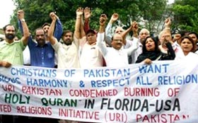 United Religions Initiatives (URI) protest against 'burn Quran' plan; condemn it as shameful act
