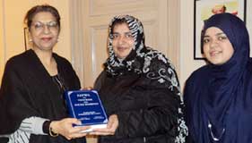 ہالینڈ: منہاج القرآن کے وفد کی پاکستانی سفیر فوزیہ ثناء سے ملاقات