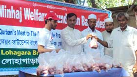 MWF distributes meat in Bangladesh