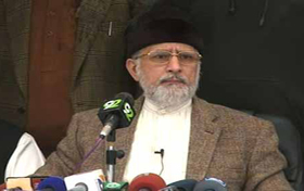 Geo News: Saved country from martial law by ending sit-in: Tahirul Qadri