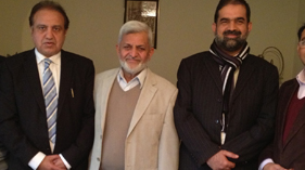 لندن: لارڈ میئر آف آکسفورڈ سٹی نیاز عباسی کا ڈاکٹر رحیق احمد عباسی کے اعزاز میں استقبالیہ