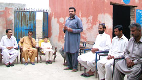 پاکستان عوامی تحریک میلسی کی دھرنے کے حوالے سے خصوصی میٹنگ