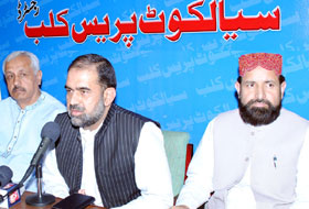 صدر پاکستان عوامی تحریک ڈاکٹر رحیق احمد عباسی کا دورہ سیالکوٹ