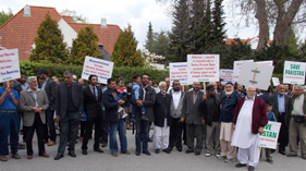 ڈنمارک: پاکستانی کمیونٹی کا کرپٹ نظام انتخاب کے خلاف پر زور احتجاج