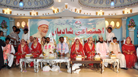 گجرات: منہاج ویلفیئر فاؤنڈیشن کے زیر اہتمام اجتماعی شادیوں کی تقریب
