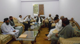 سندھ: تحریک منہاج القرآن کے صوبائی مرکز میں رمضان المبارک کا خصوصی اجلاس