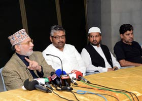 Change possible by staying out of present electoral system: Dr Tahir-ul-Qadri talks to media