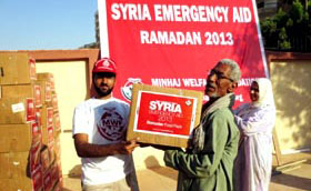 MWF reaches out to victims of Syrian crisis