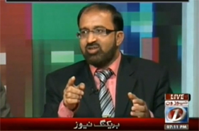 Umar Riaz Abbasi on Dawn News in program Infocus