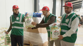 فرانس: منہاج ویلفیئر فاؤنڈیشن کی جانب سے شام (Syria) میں امدادی اشیاء روانہ